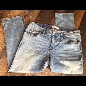 Madewell cropped jeans